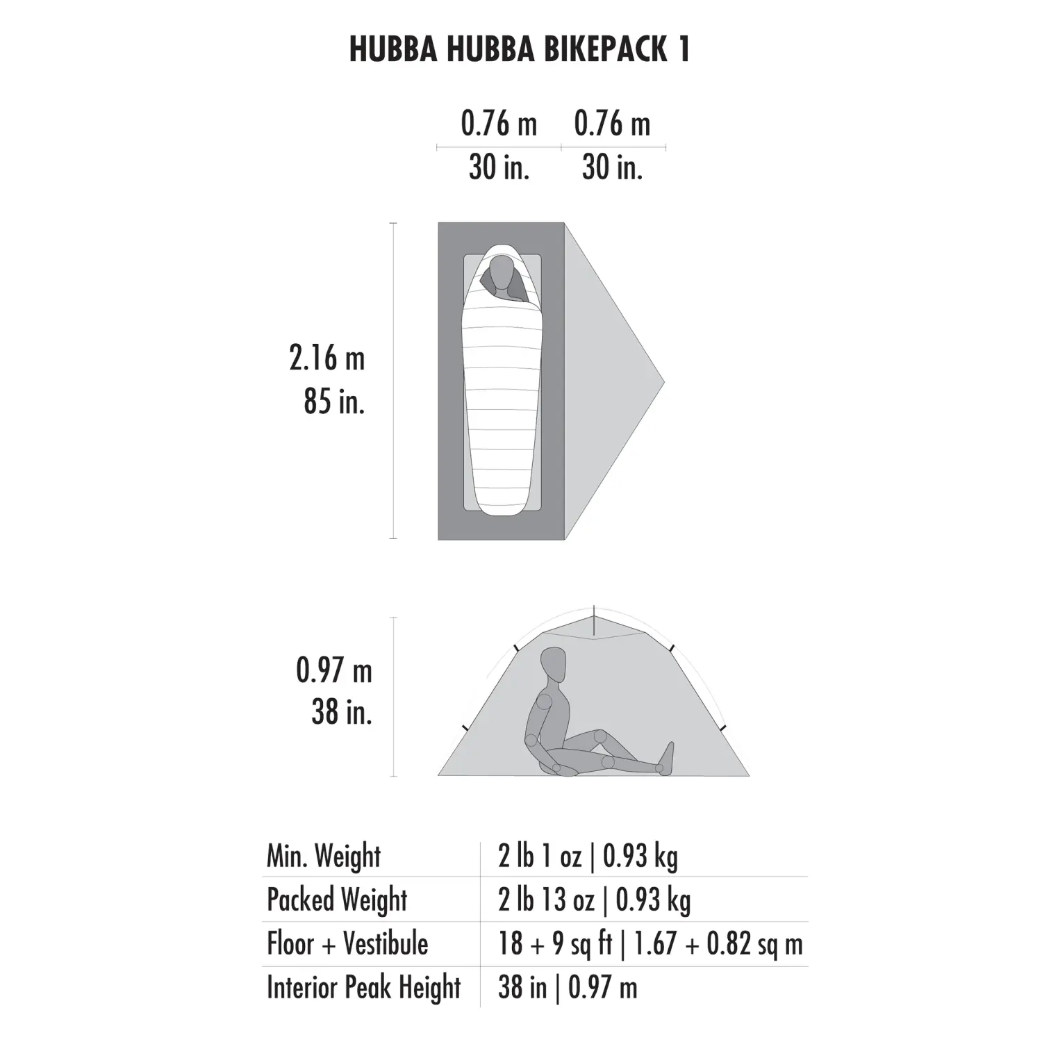  - MSR Hubba Hubba Bikepack 1