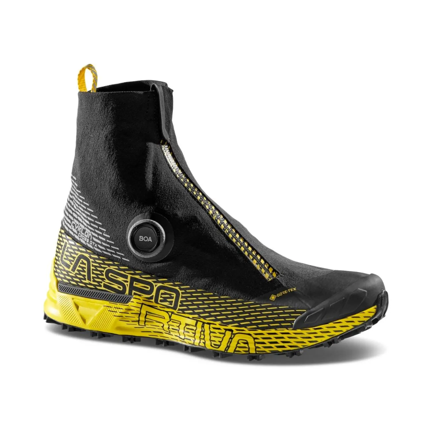 black/yellow - La Sportiva Cyklon Cross GTX
