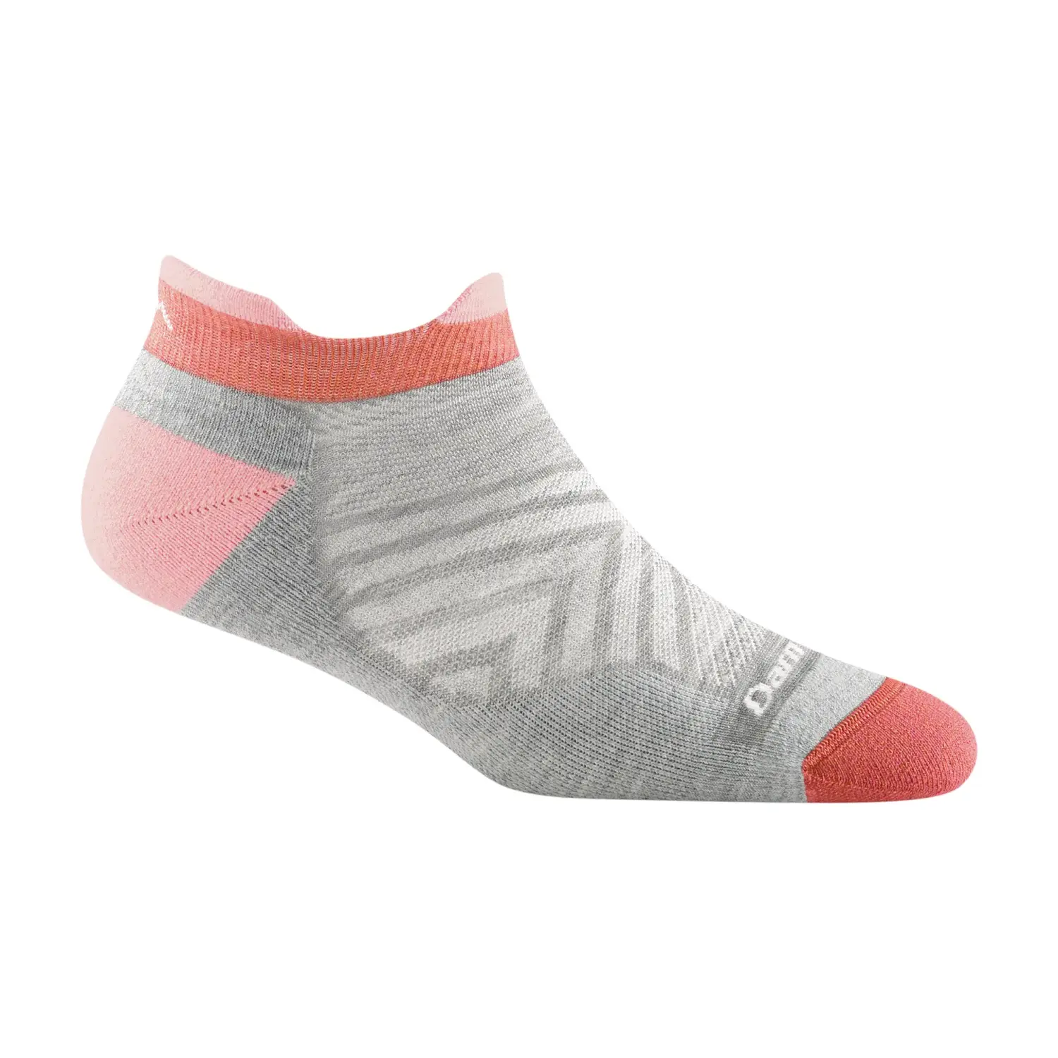 ash - Darn Tough Women's Run No Show Tab Cushioned Ultra-Lightweight Running Socks