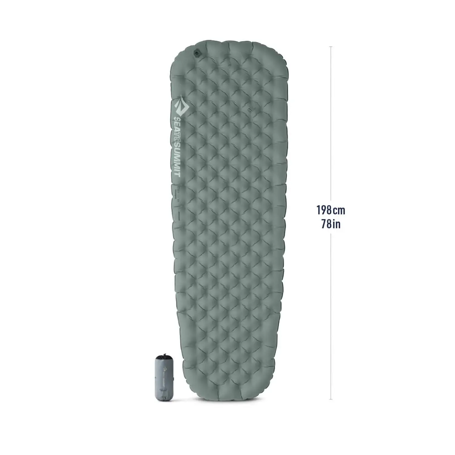 dark grey l - Sea to Summit Ether Light XR Insulated ASC Mat