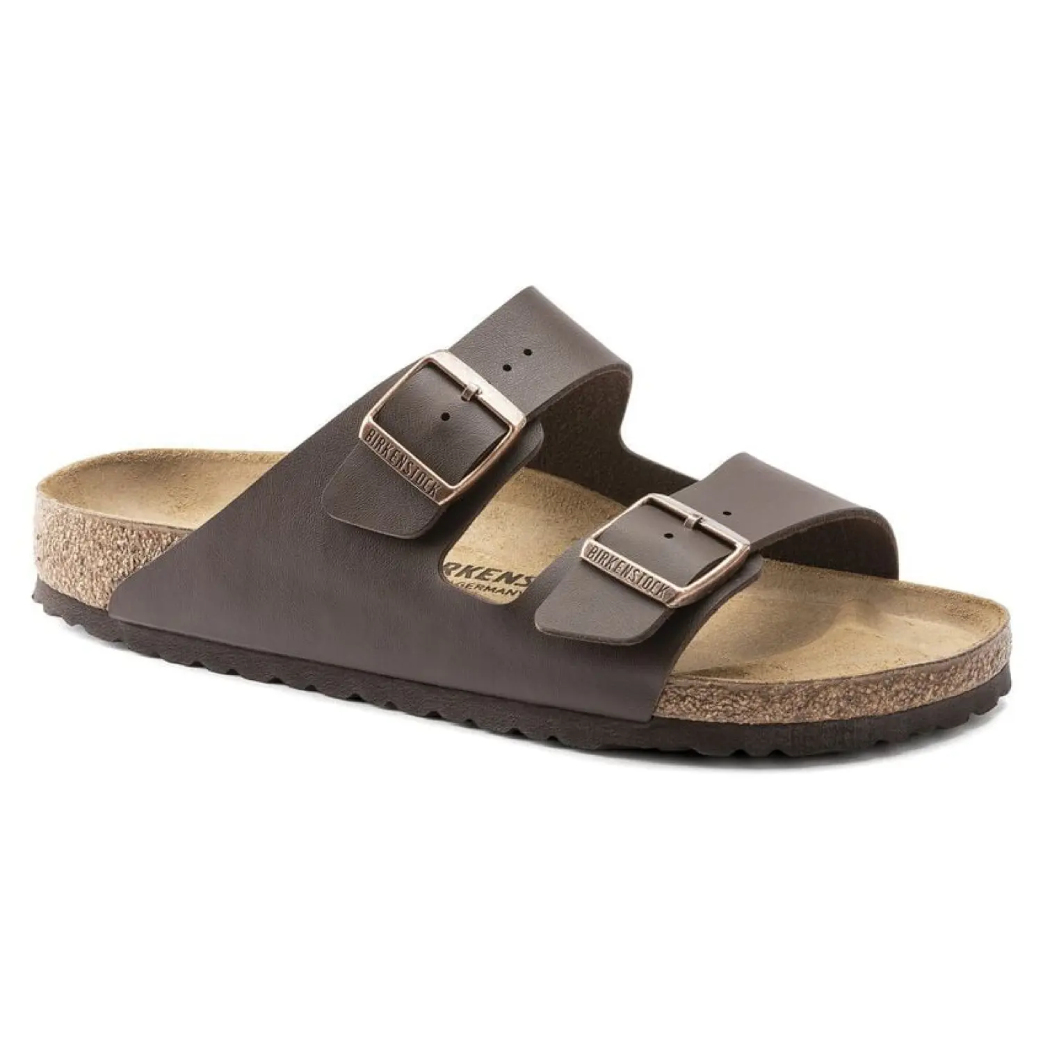 dark brown - Birkenstock Arizona Birko-Flor (Angosto)