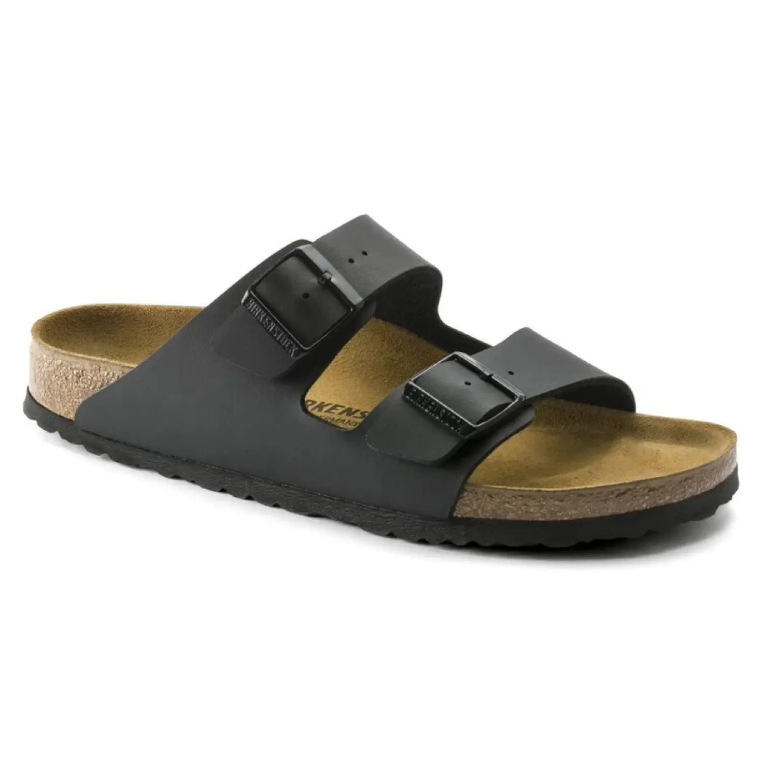 black - Birkenstock Arizona Birko-Flor (Regular)