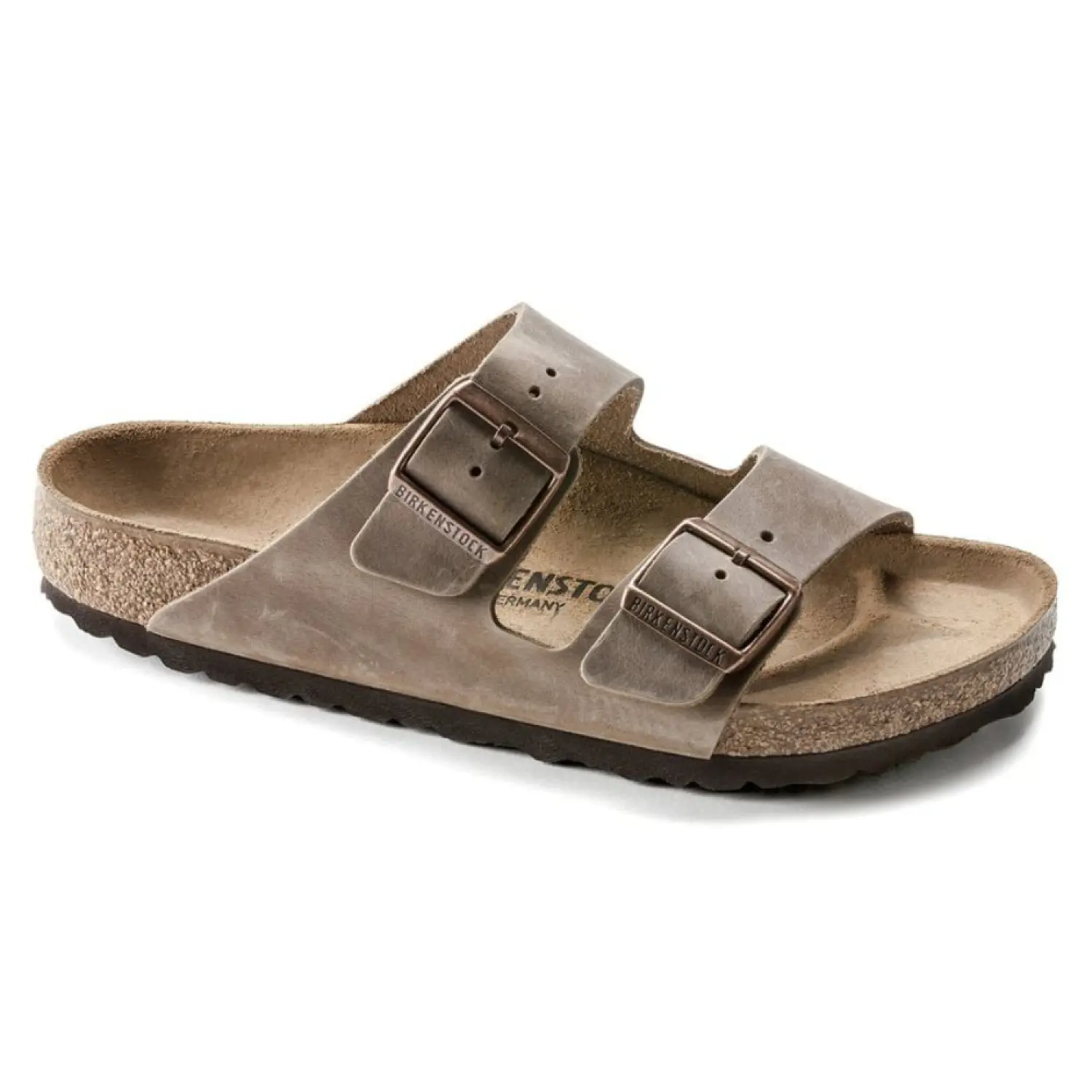 tabacco brown - Birkenstock Arizona Oiled (Angosto)
