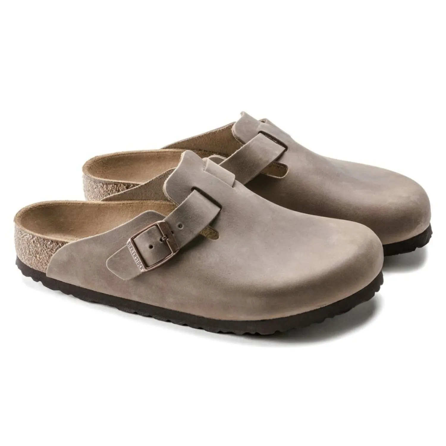 tabacco brown - Birkenstock Boston LEOI (Regular)