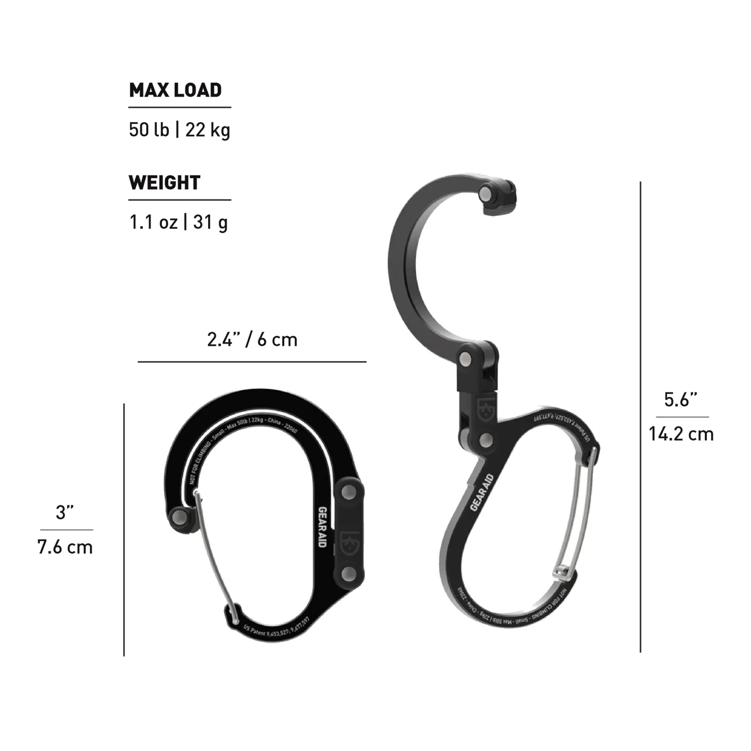  - Gear Aid Heroclip Small