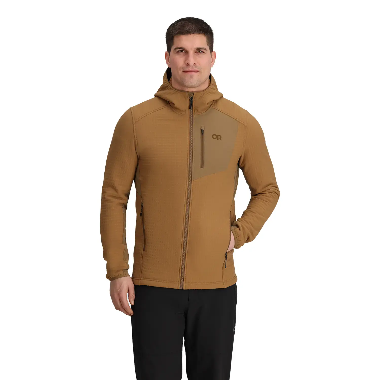 coyote - Outdoor Research Men's Vigor Plus Fleece Hoodie