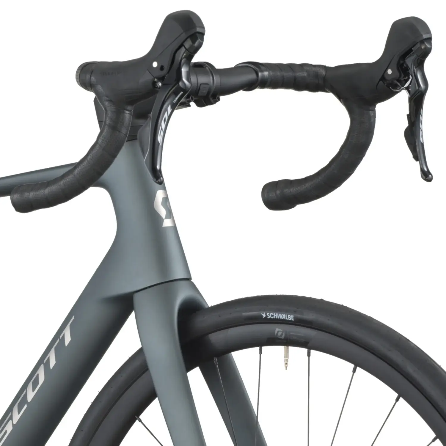 carbon grey - Scott Bike Addict 50