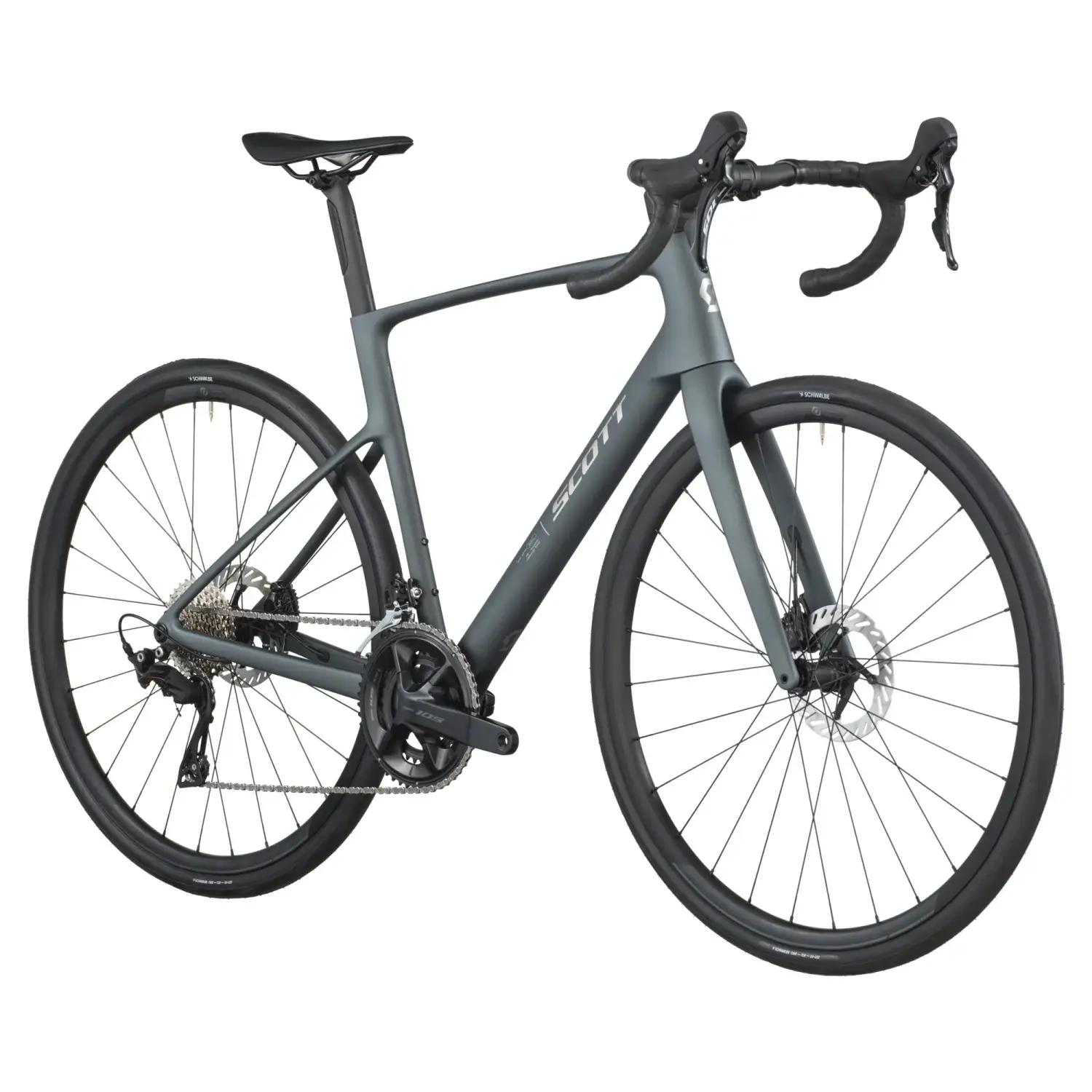 carbon grey - Scott Bike Addict 50