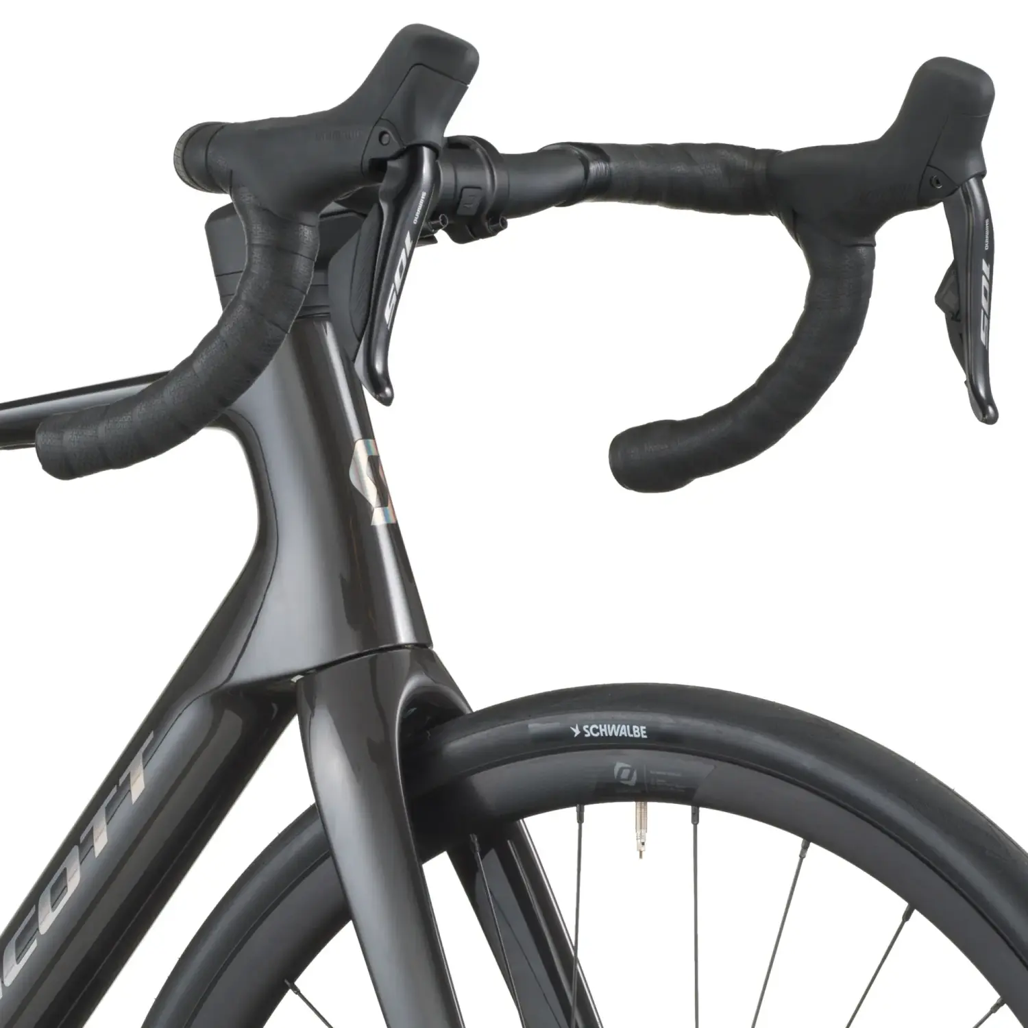carbon black - Scott Bike Addict 40