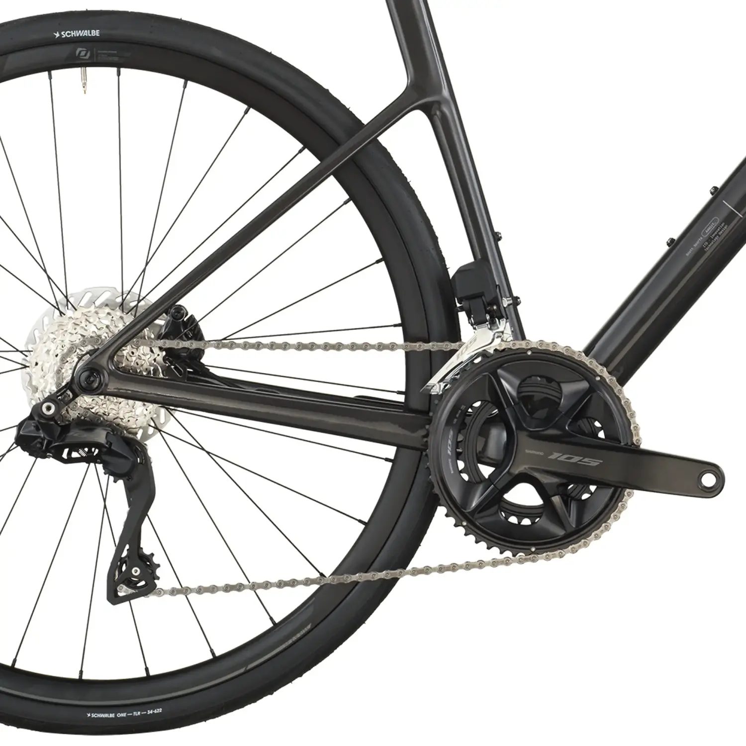 carbon black - Scott Bike Addict 40