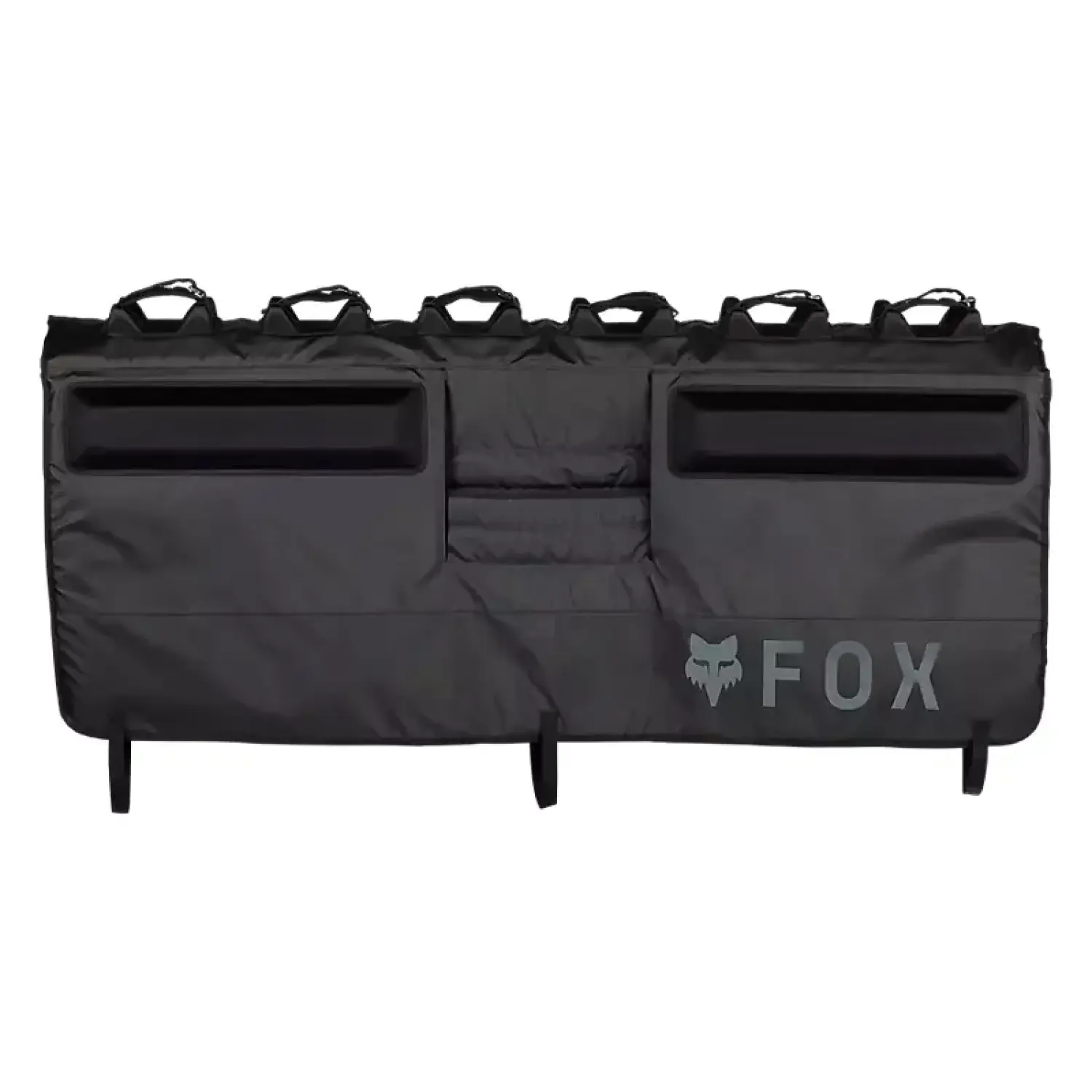 black - Fox Racing Premium Tailgate Cover Large