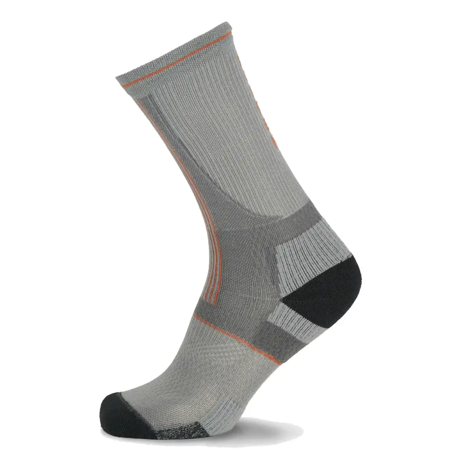 granite - Lorpen T3 Pro Trek Coolmax Light Crew Unisex