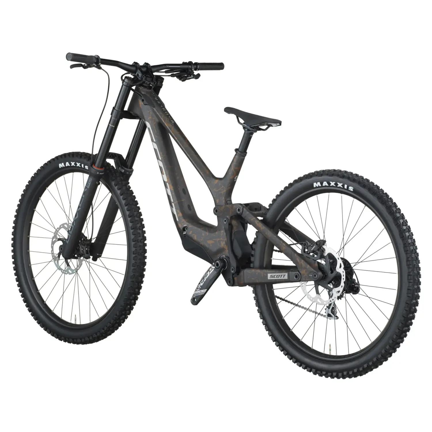 carbon black/crackle bronze - Scott Bike Gambler 10