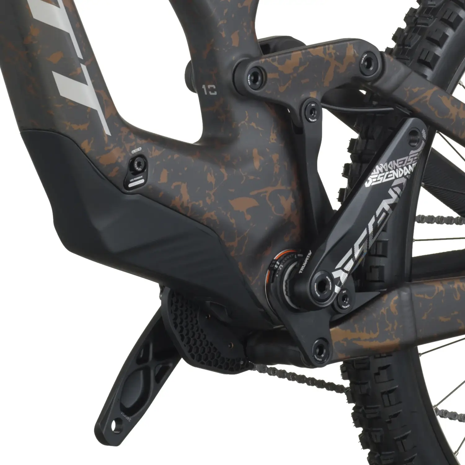 carbon black/crackle bronze - Scott Bike Gambler 10