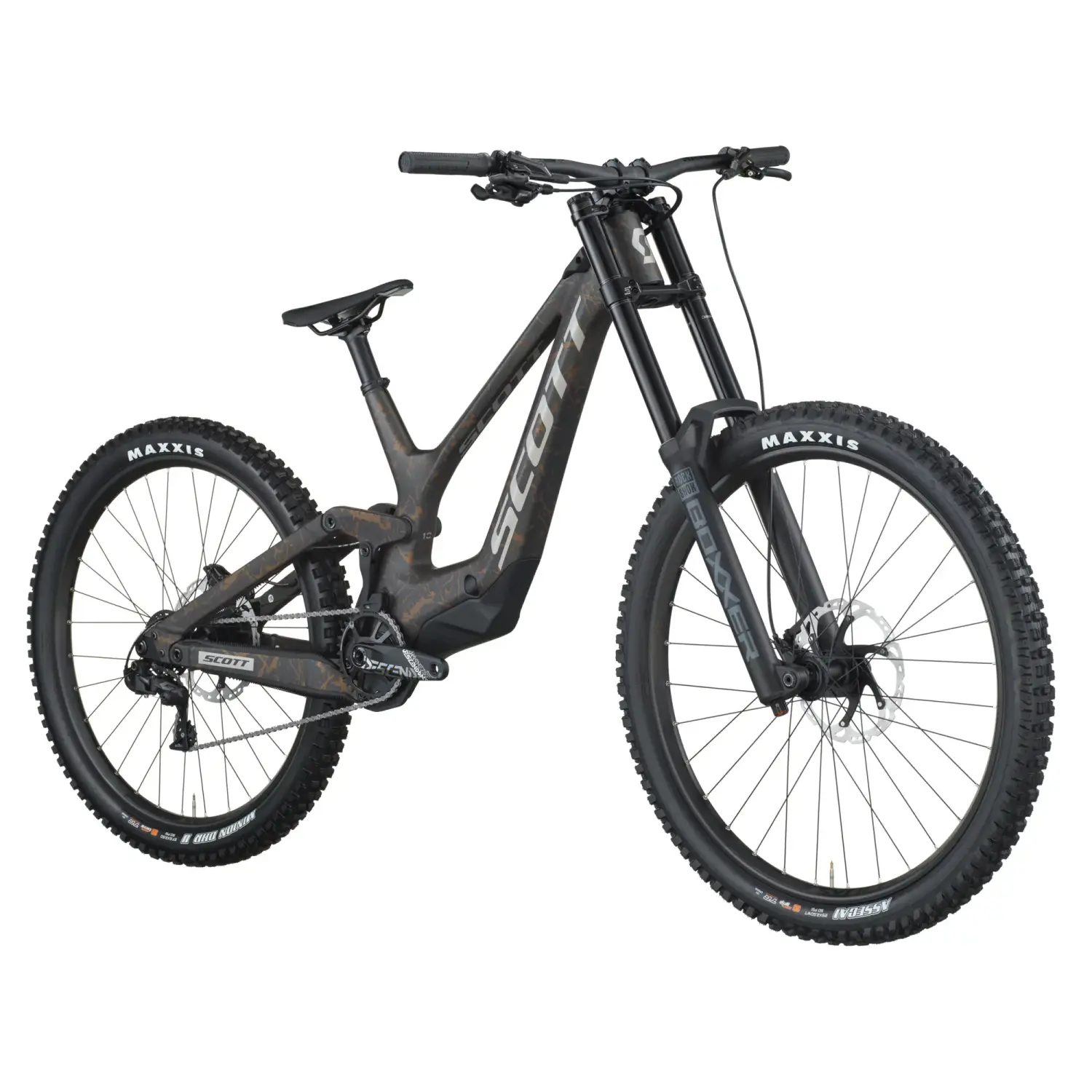carbon black/crackle bronze - Scott Bike Gambler 10