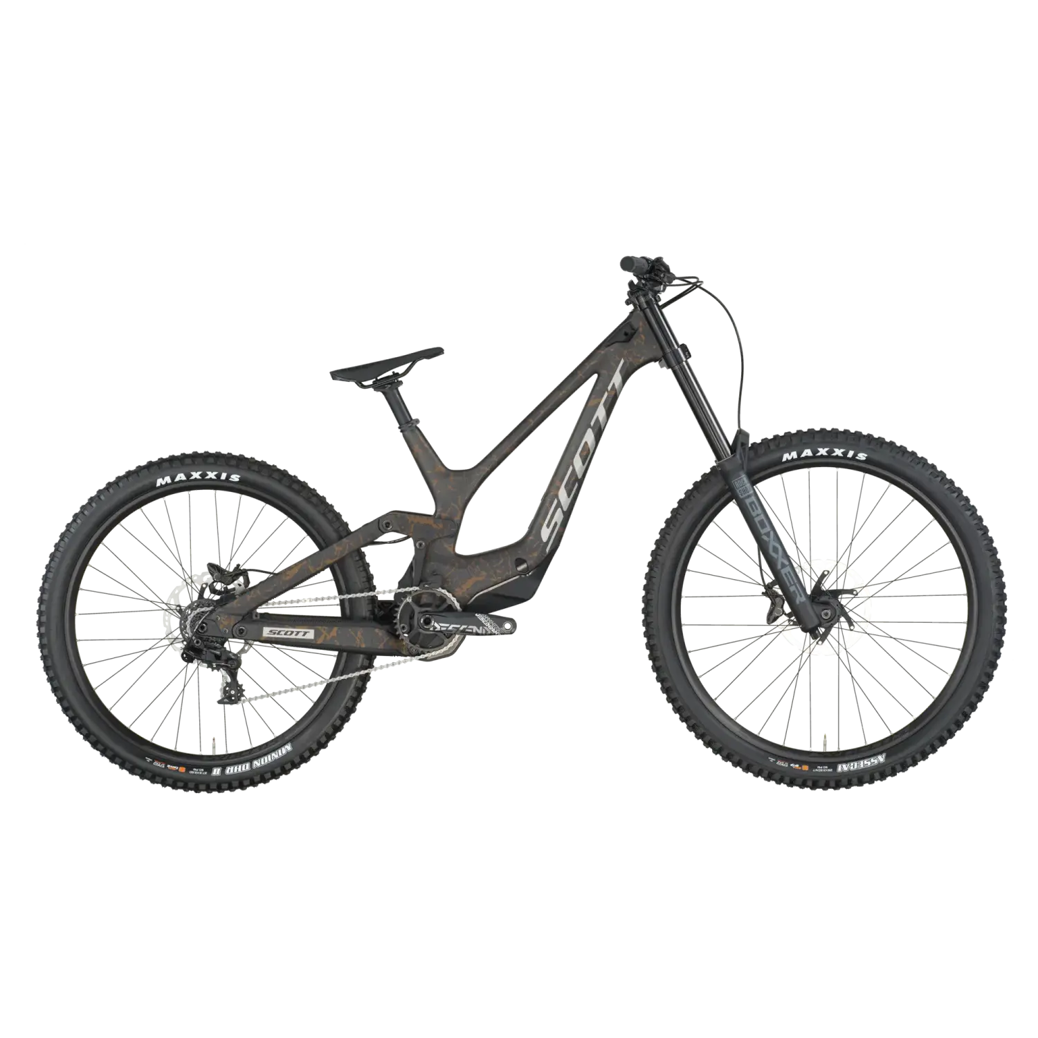 carbon black/crackle bronze - Scott Bike Gambler 10