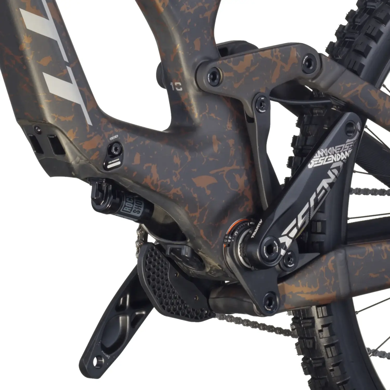 carbon black/crackle bronze - Scott Bike Gambler 10
