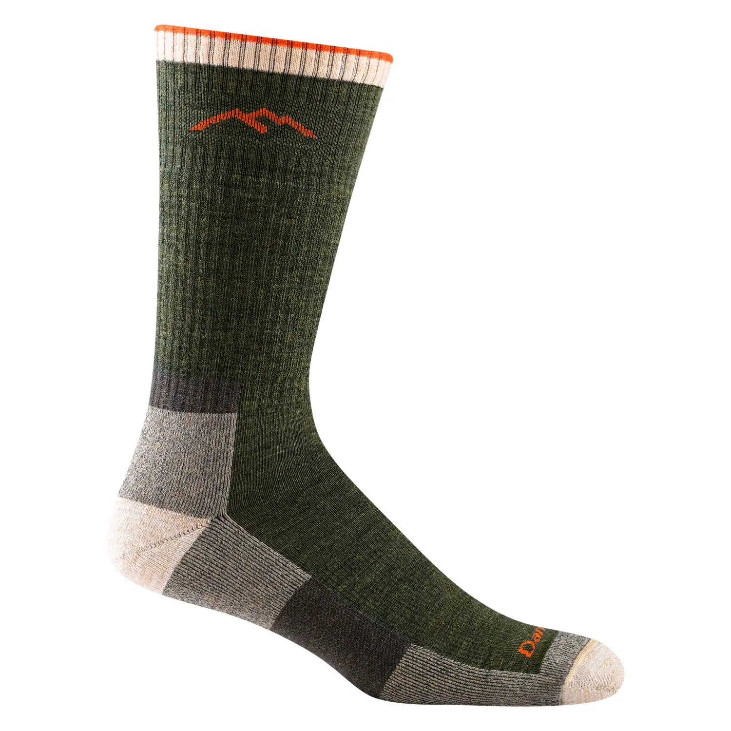 olive - Darn Tough Men's Hiker Boot Midweight Hiking Socks
