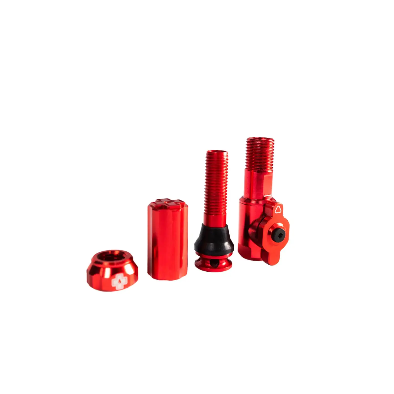 red - Muc-Off Tubeless Valves Big Bore Hybrid