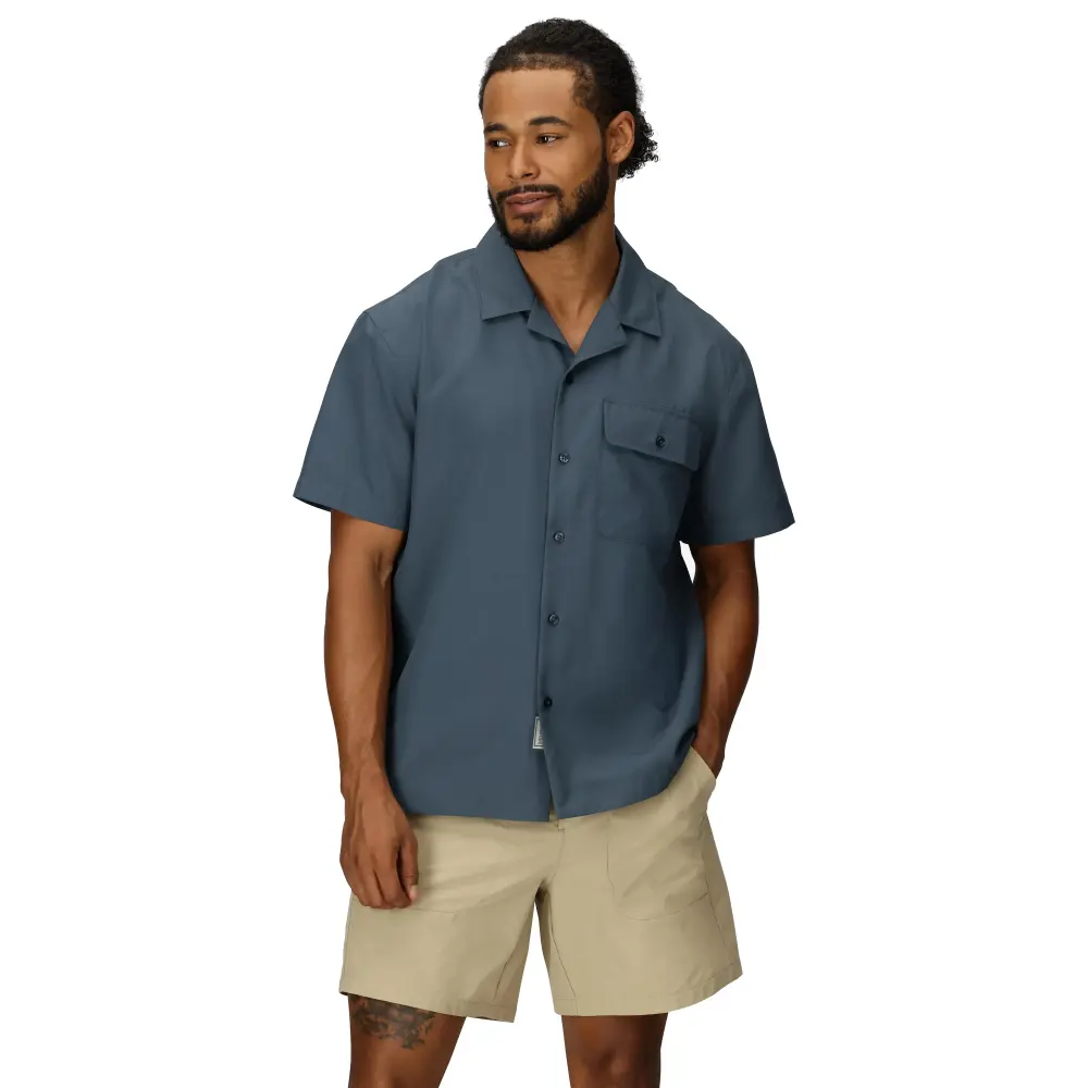 Marmot Men's AirExchange UPF 40 Short-Sleeve Collared Shirt
