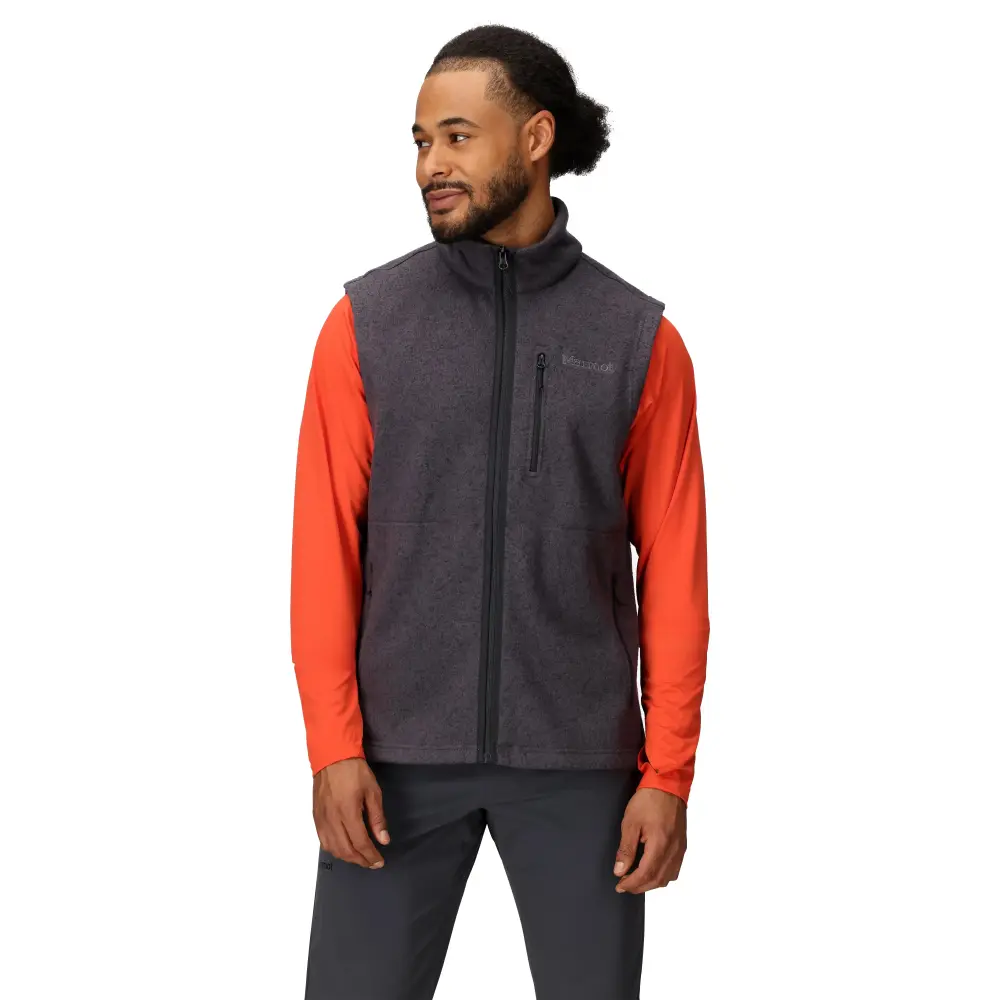 Marmot Men's Drop Line Sweater Fleece Vest