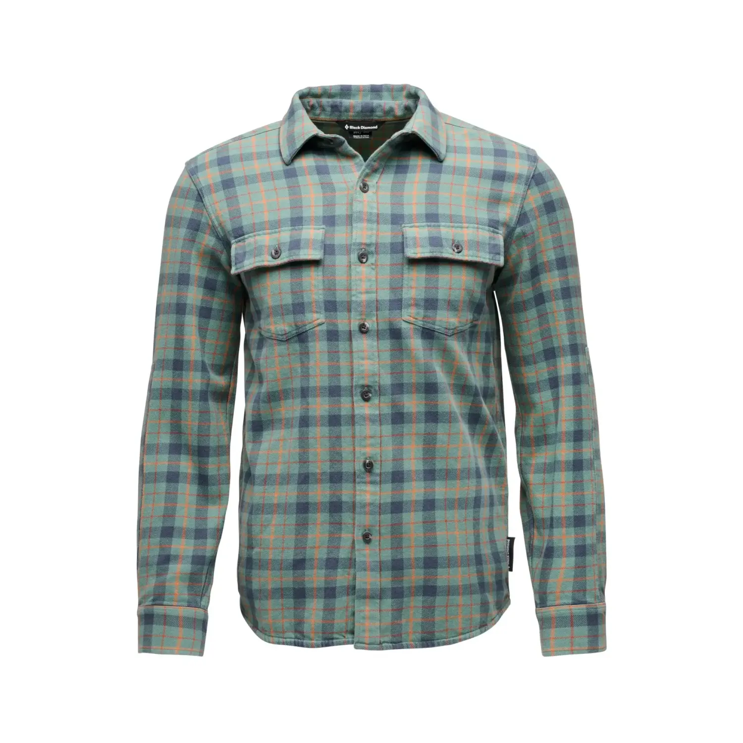 laurel green-charcoal - Black Diamond M Project Twill LS Shirt