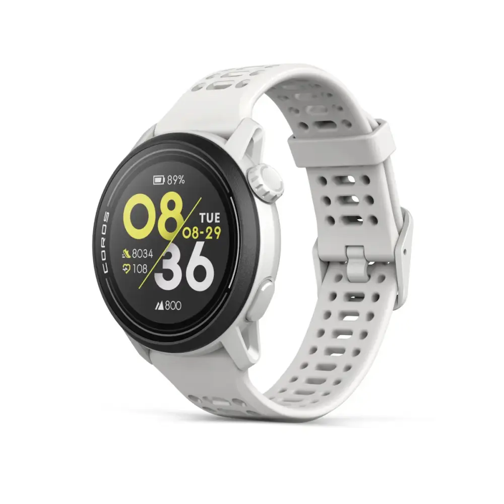 White W/ Silicone Band