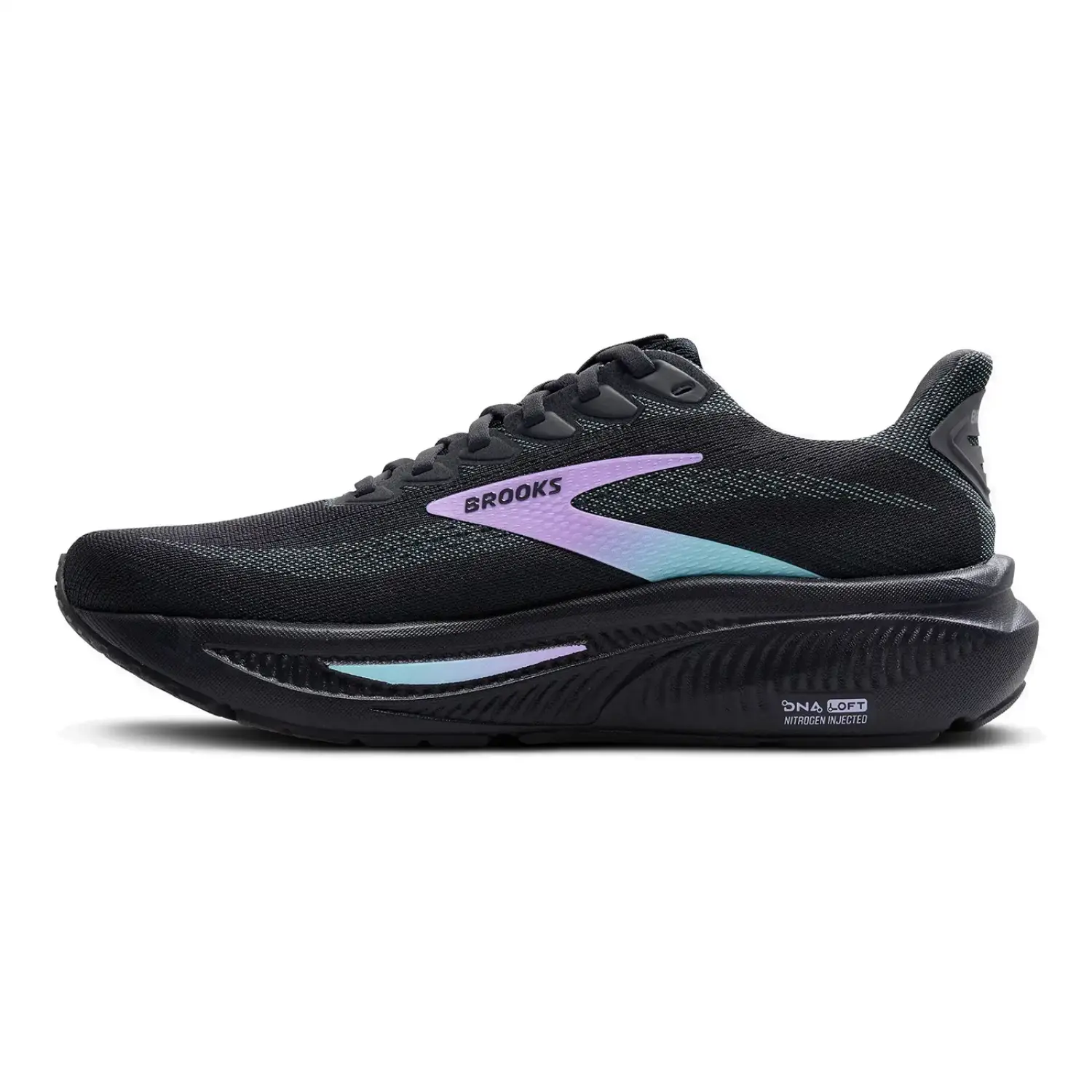 grey/clearwater/purple - Brooks Ghost 17 Womens