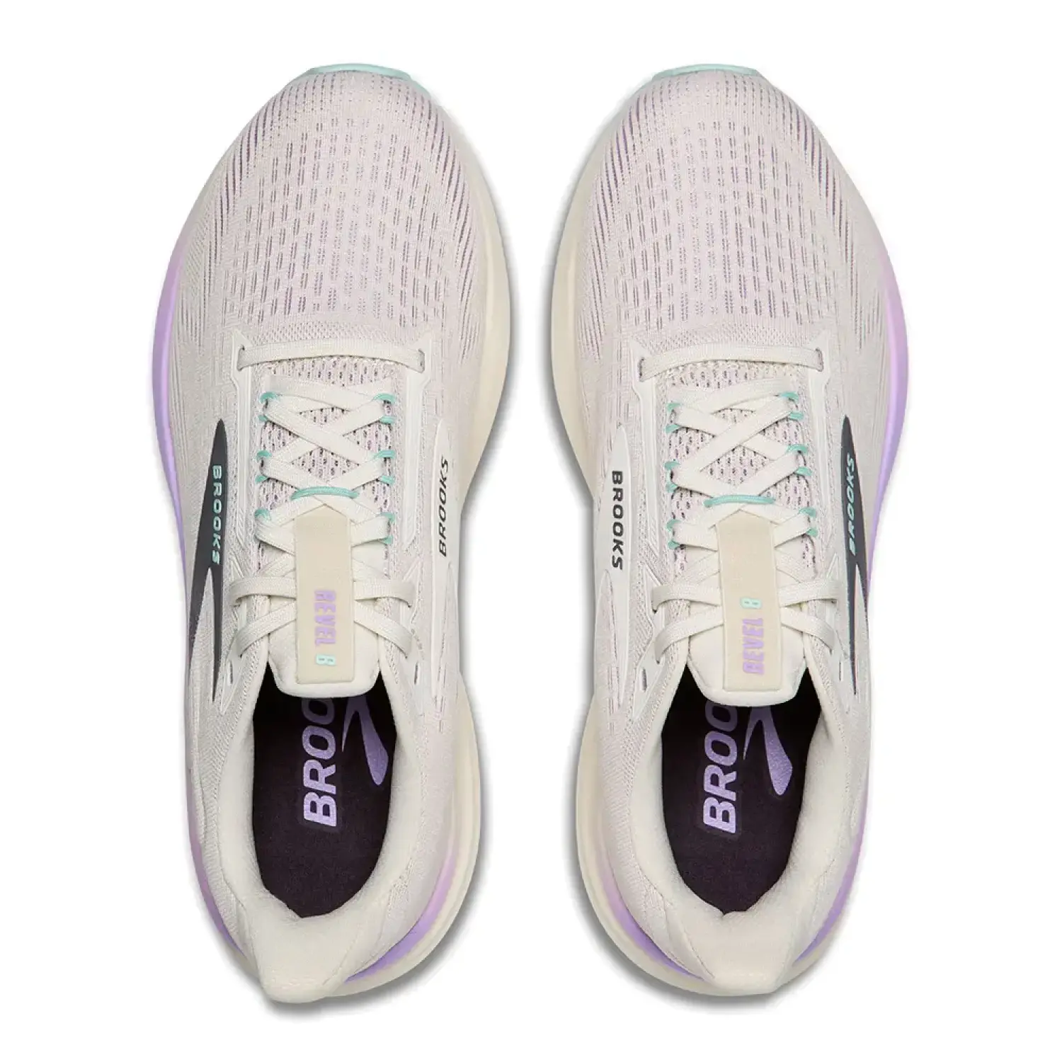 coconut/purple rose/clearwater - Brooks Revel 8 Women