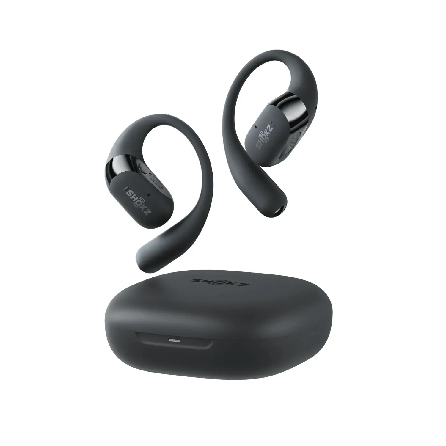 black - Shokz OpenFit 2+