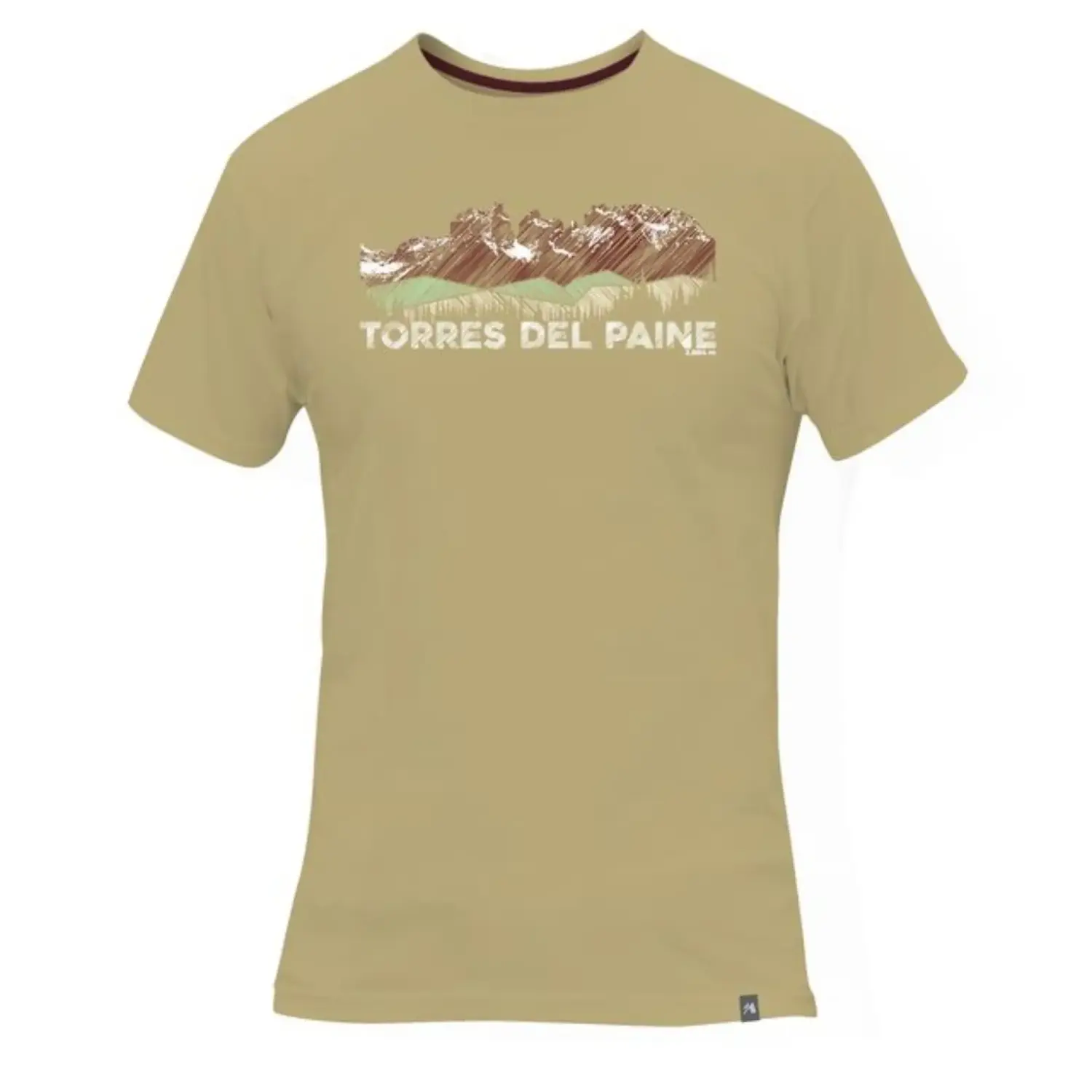 khaki - Tatoo Polera Hombre Torres del Paine