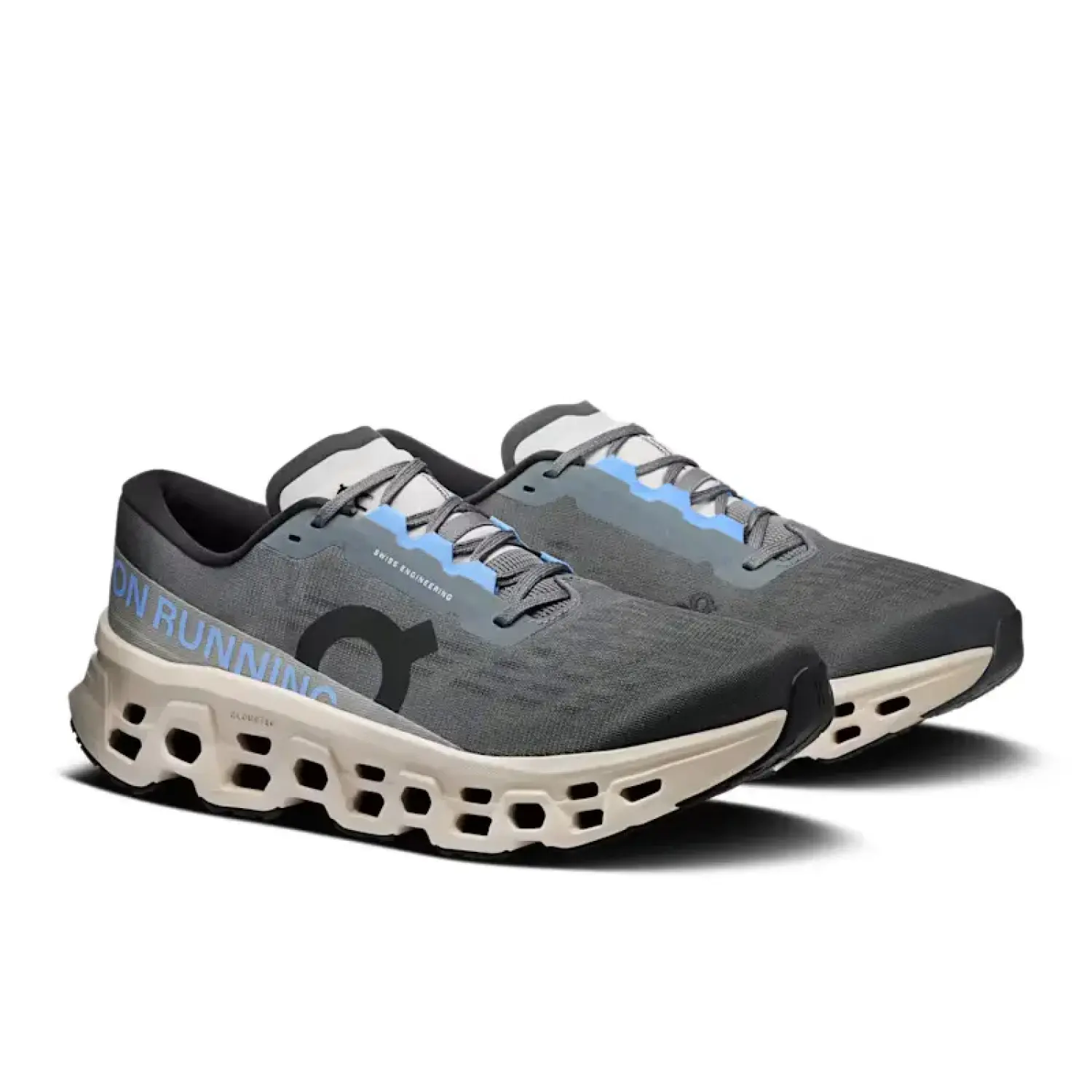 rock | silver - On Running Cloudmonster 3 M´s