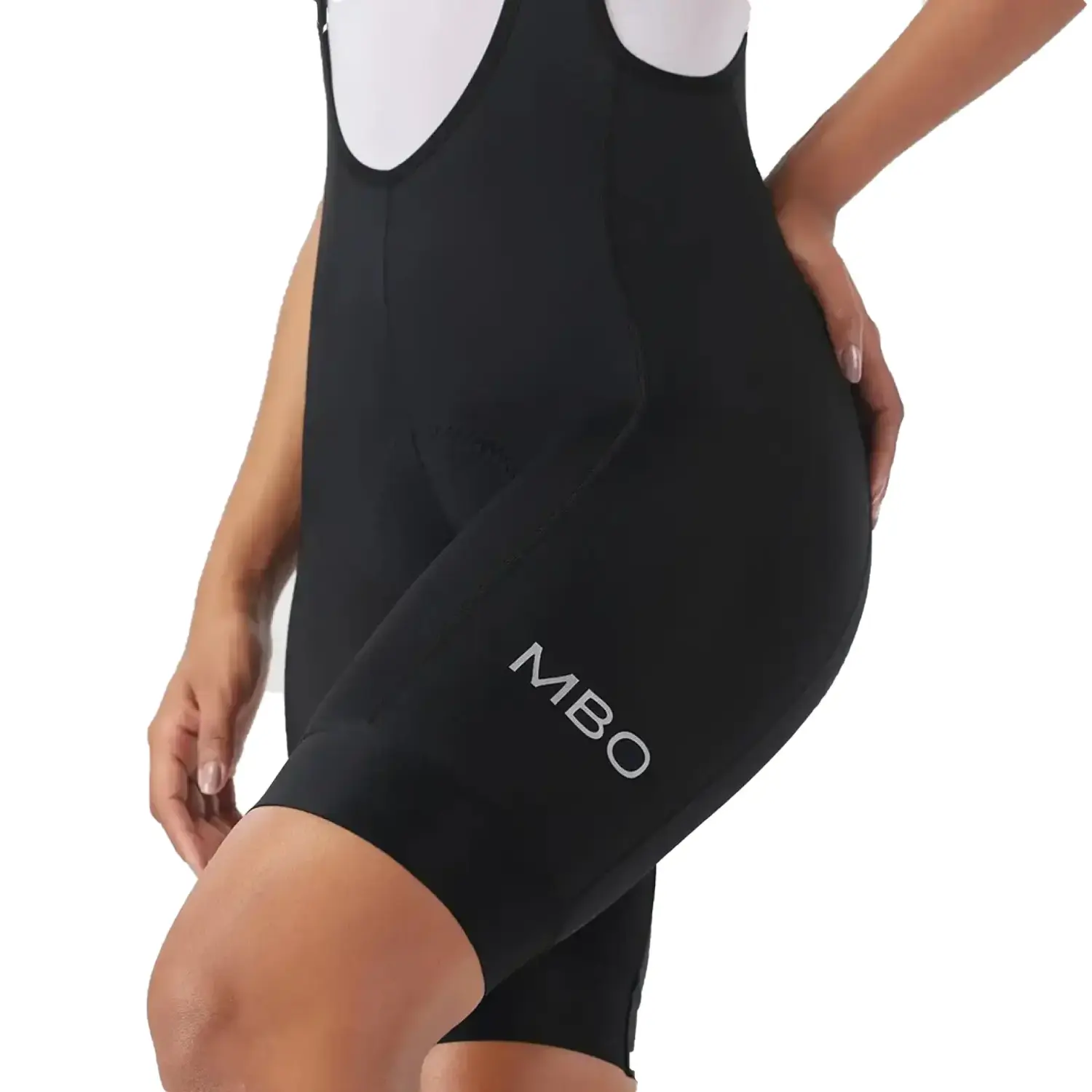 black - MBO Women's Bib Shorts