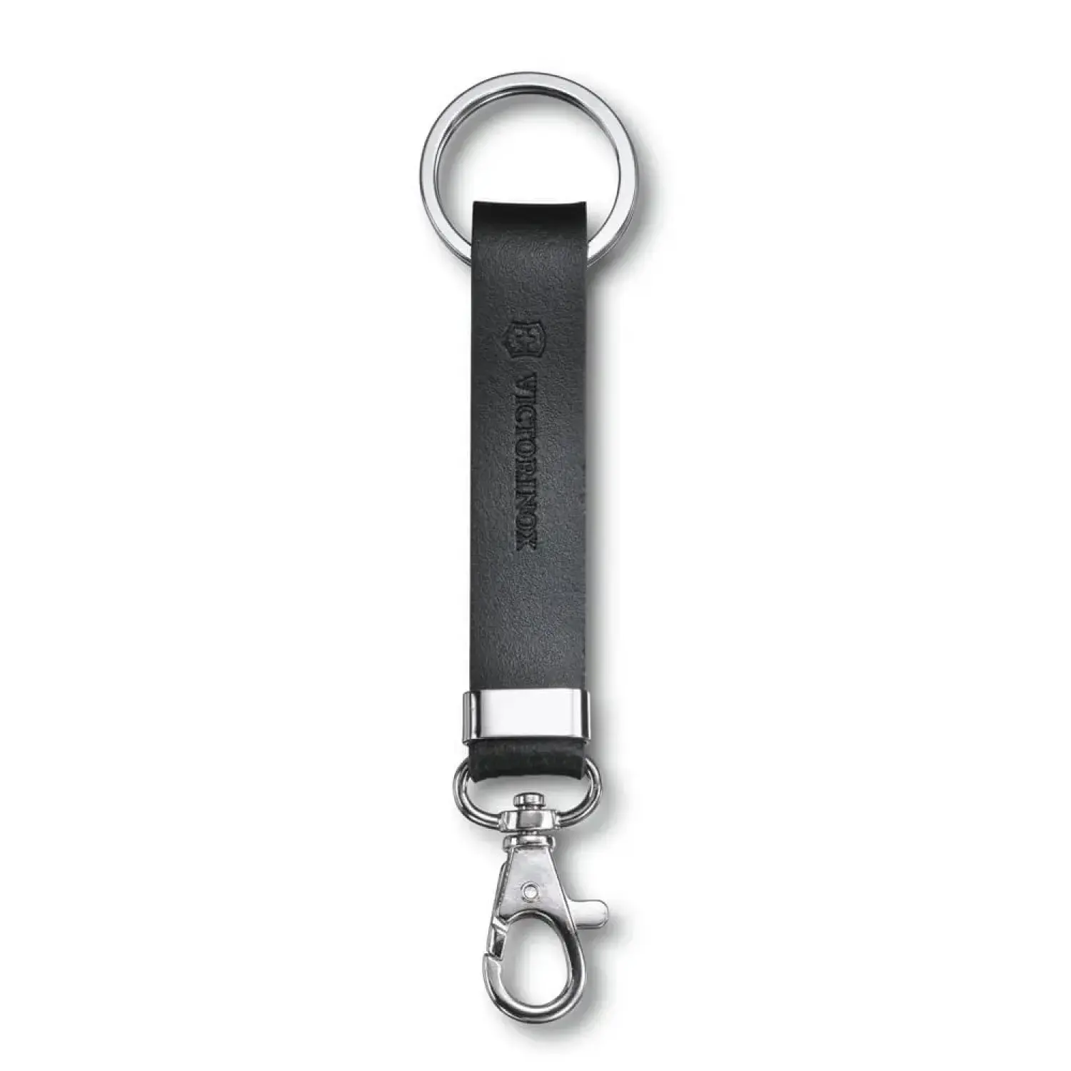 negro - Victorinox Llavero de Cuero