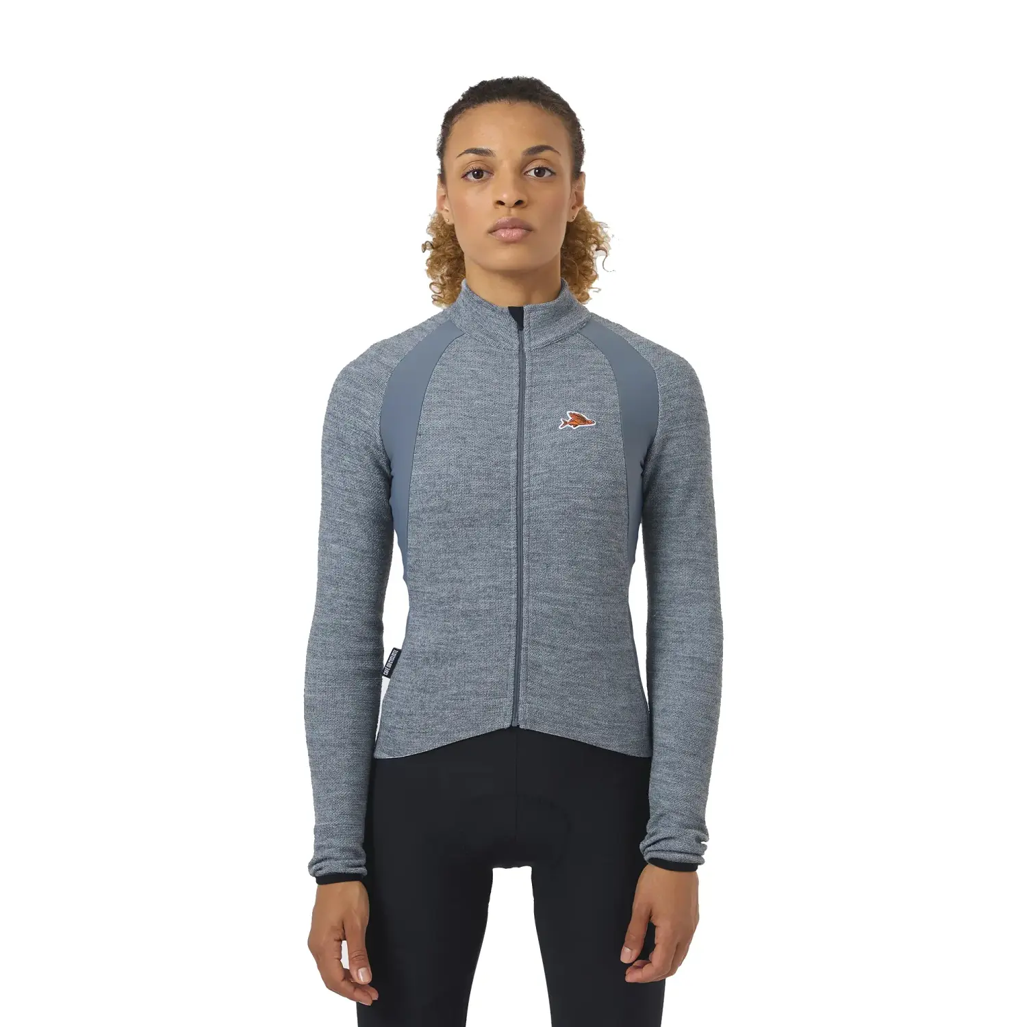 mountaing fog - Café du Cycliste Marguerite Jersey Long Sleeve  W´s