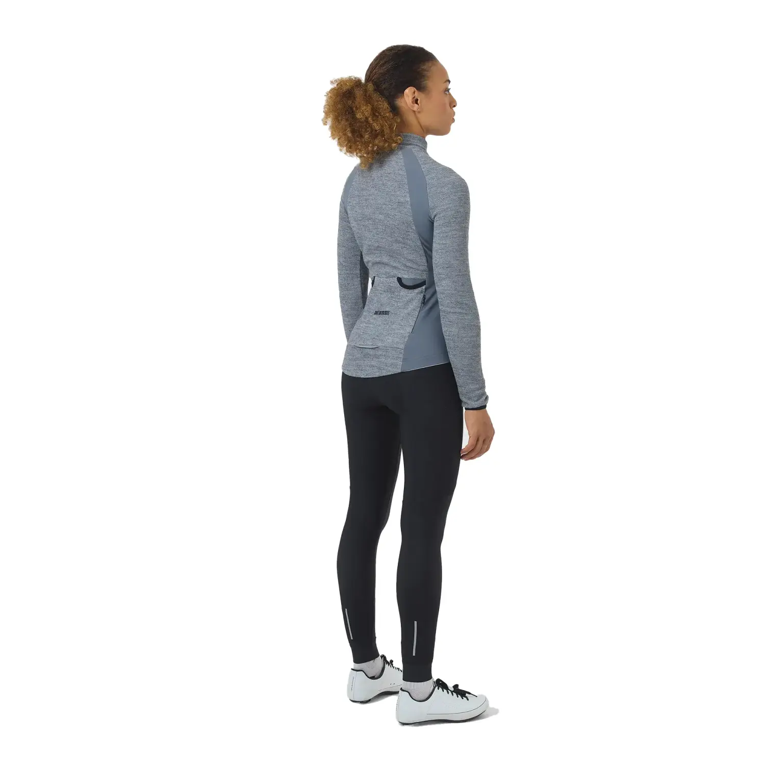 mountaing fog - Café du Cycliste Marguerite Jersey Long Sleeve  W´s