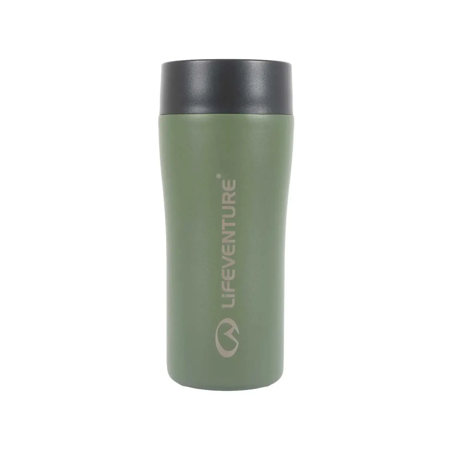 khaki - Lifeventure One Touch Thermal Mug