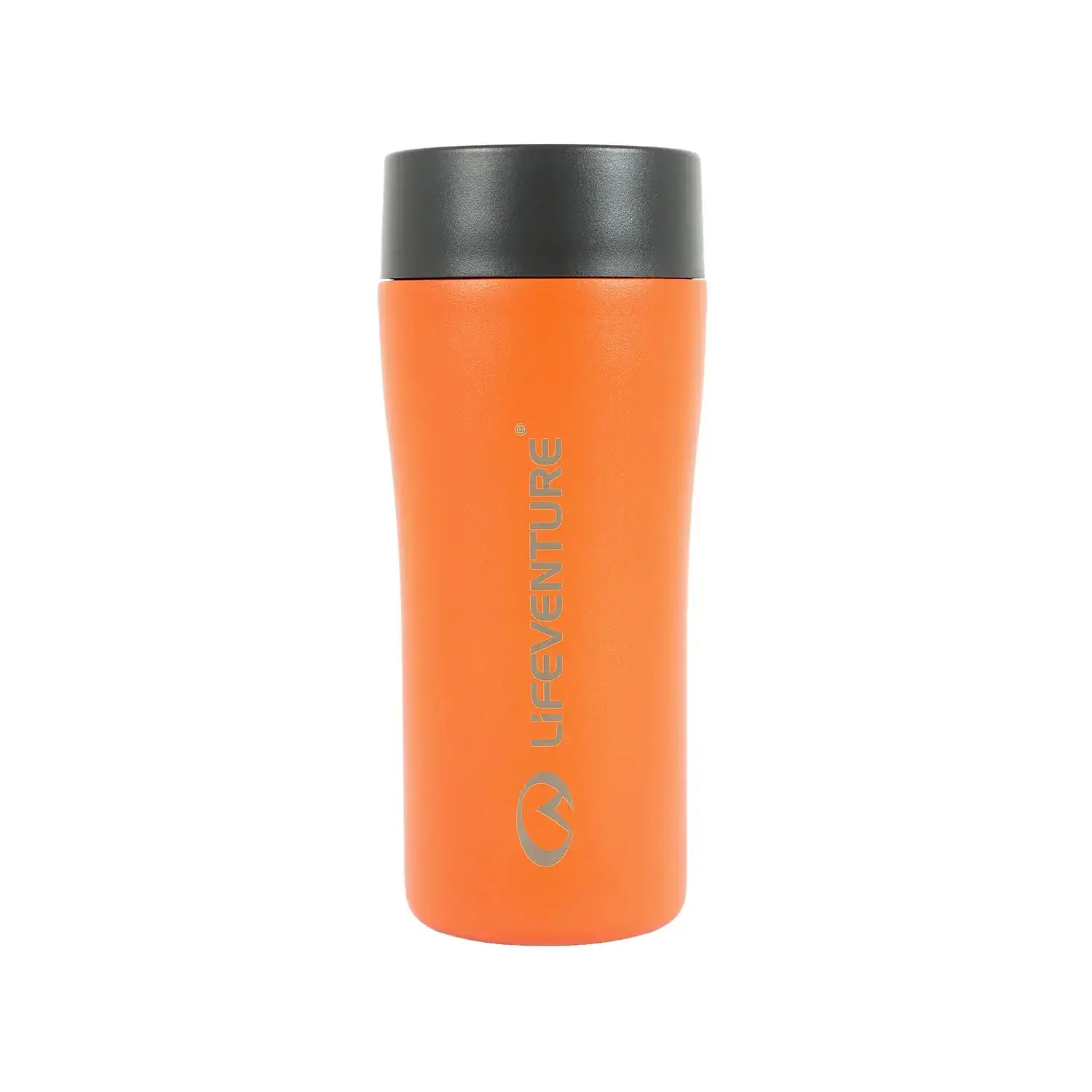 orange - Lifeventure One Touch Thermal Mug