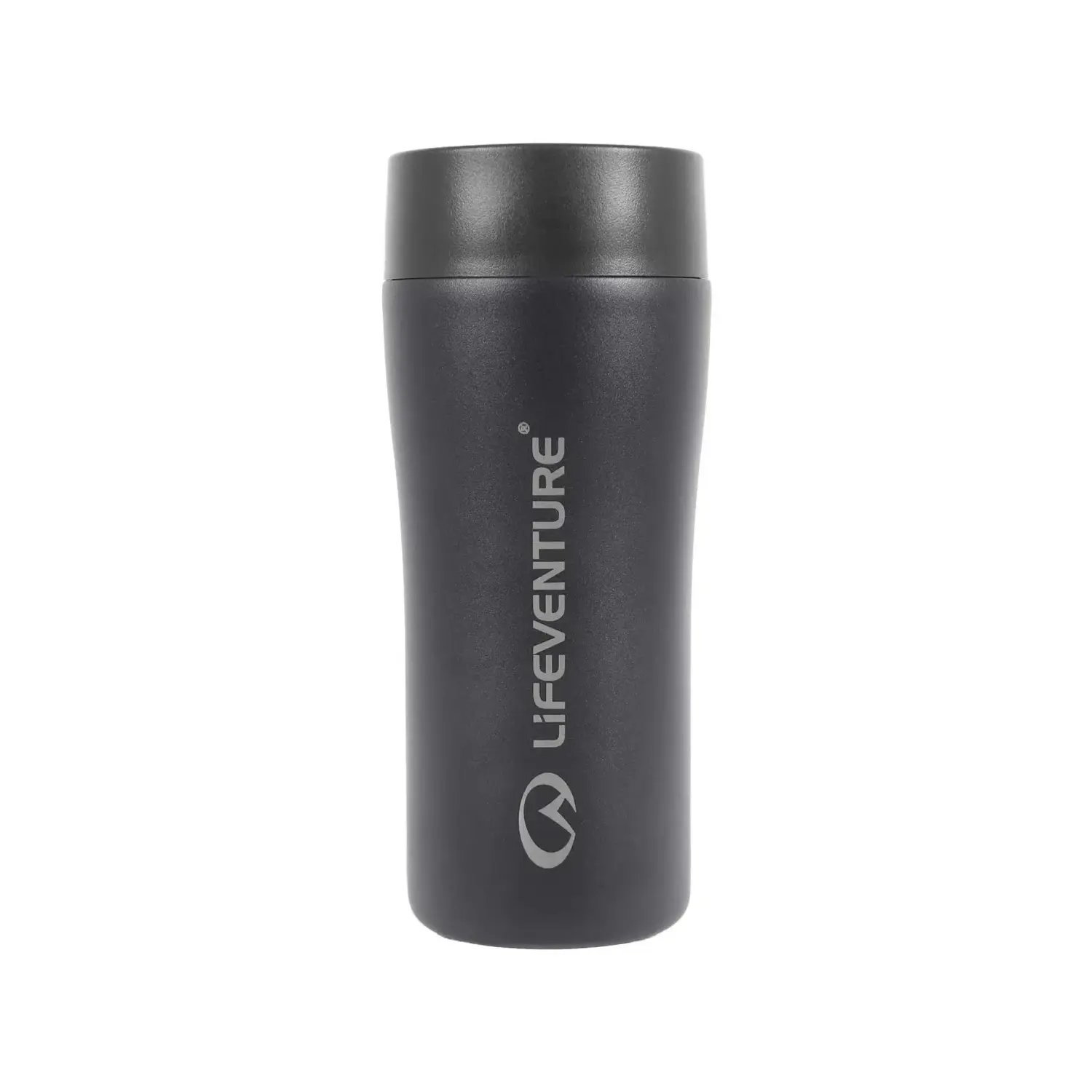 black - Lifeventure One Touch Thermal Mug