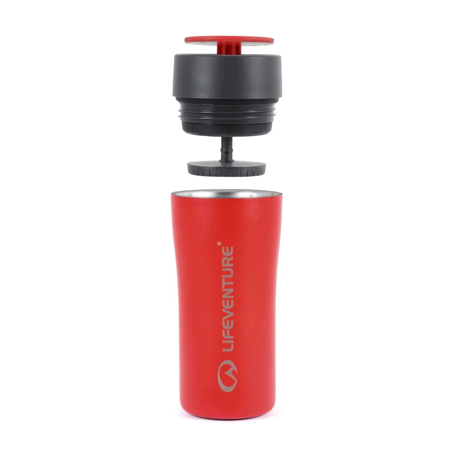 purple - Lifeventure One Touch Thermal Mug