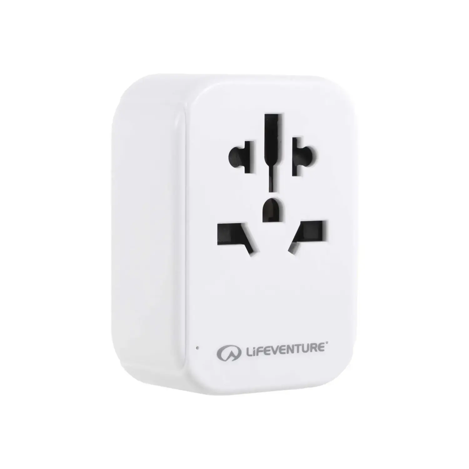 white - Lifeventure USB Travel Adapter