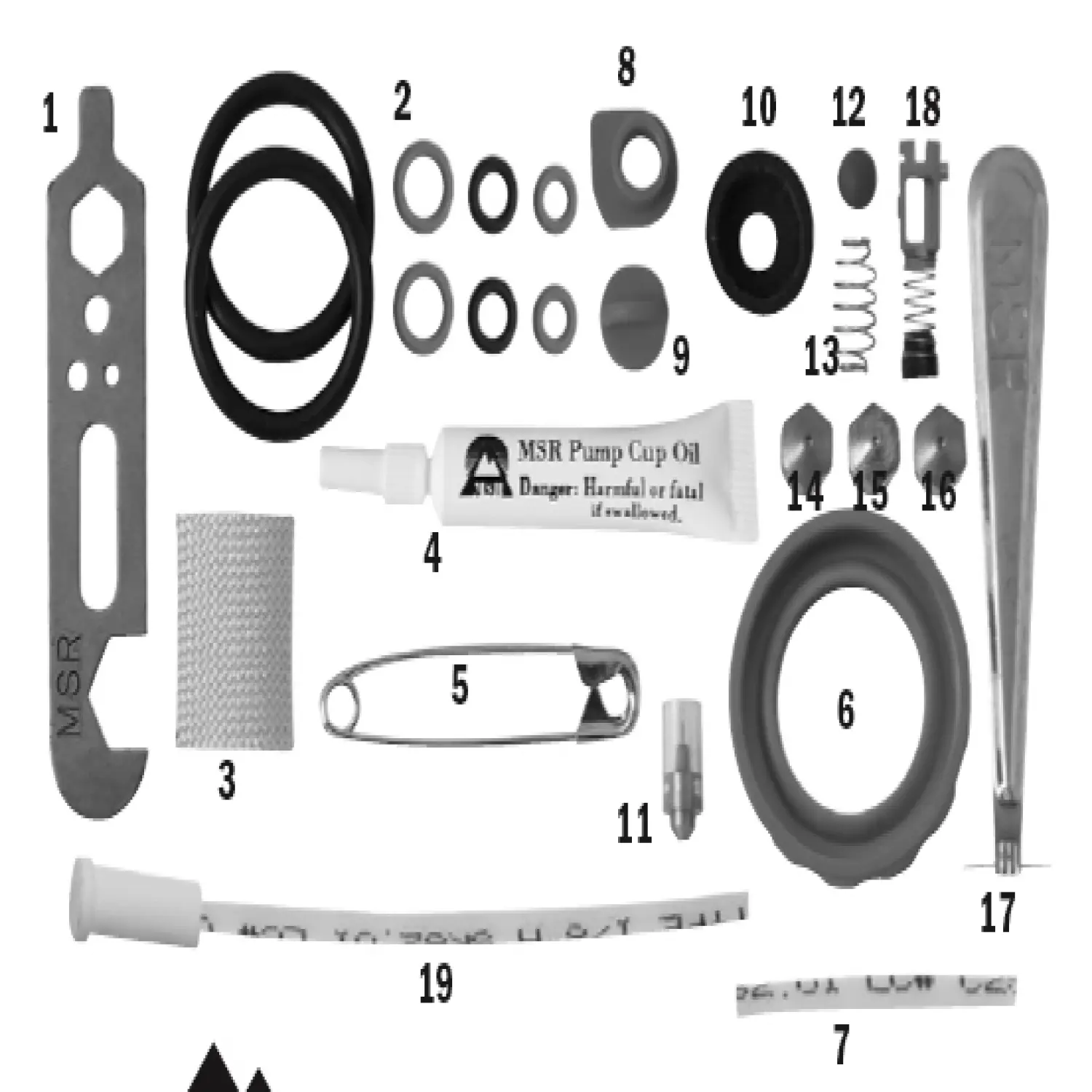  - MSR Whisperlite Expedition Service Kit