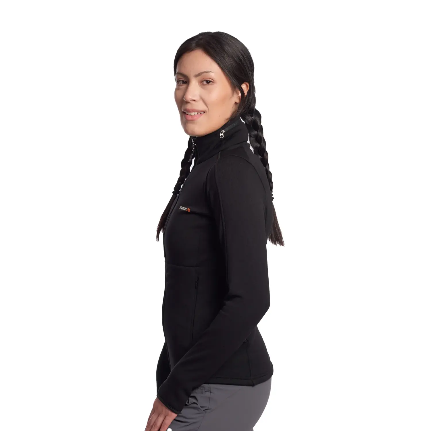 negro - Tatoo Chaqueta Kapura Mujer