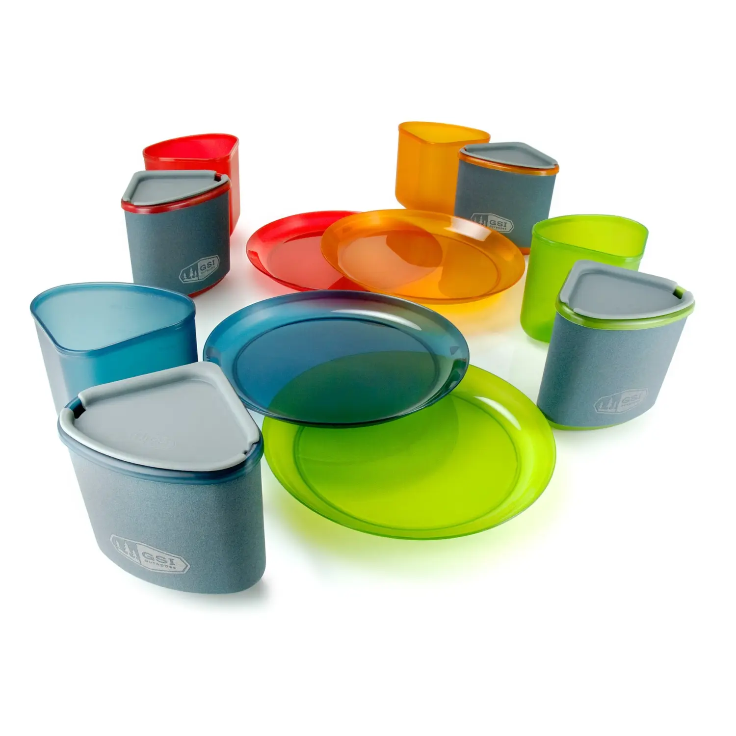 multicolor - GSI Infinity 4 Person Compact Tableset