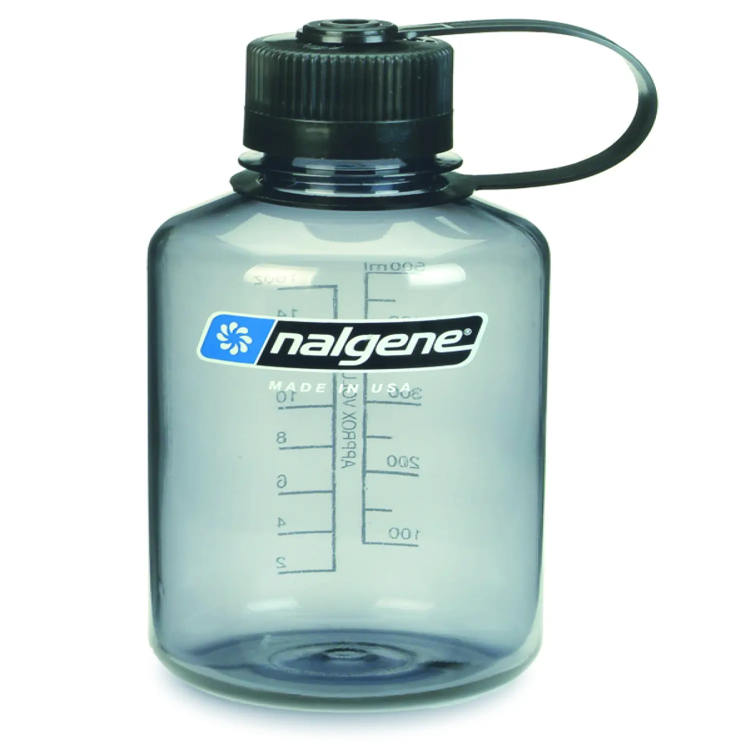 gray - Nalgene 16oz Narrow Mouth Sustain