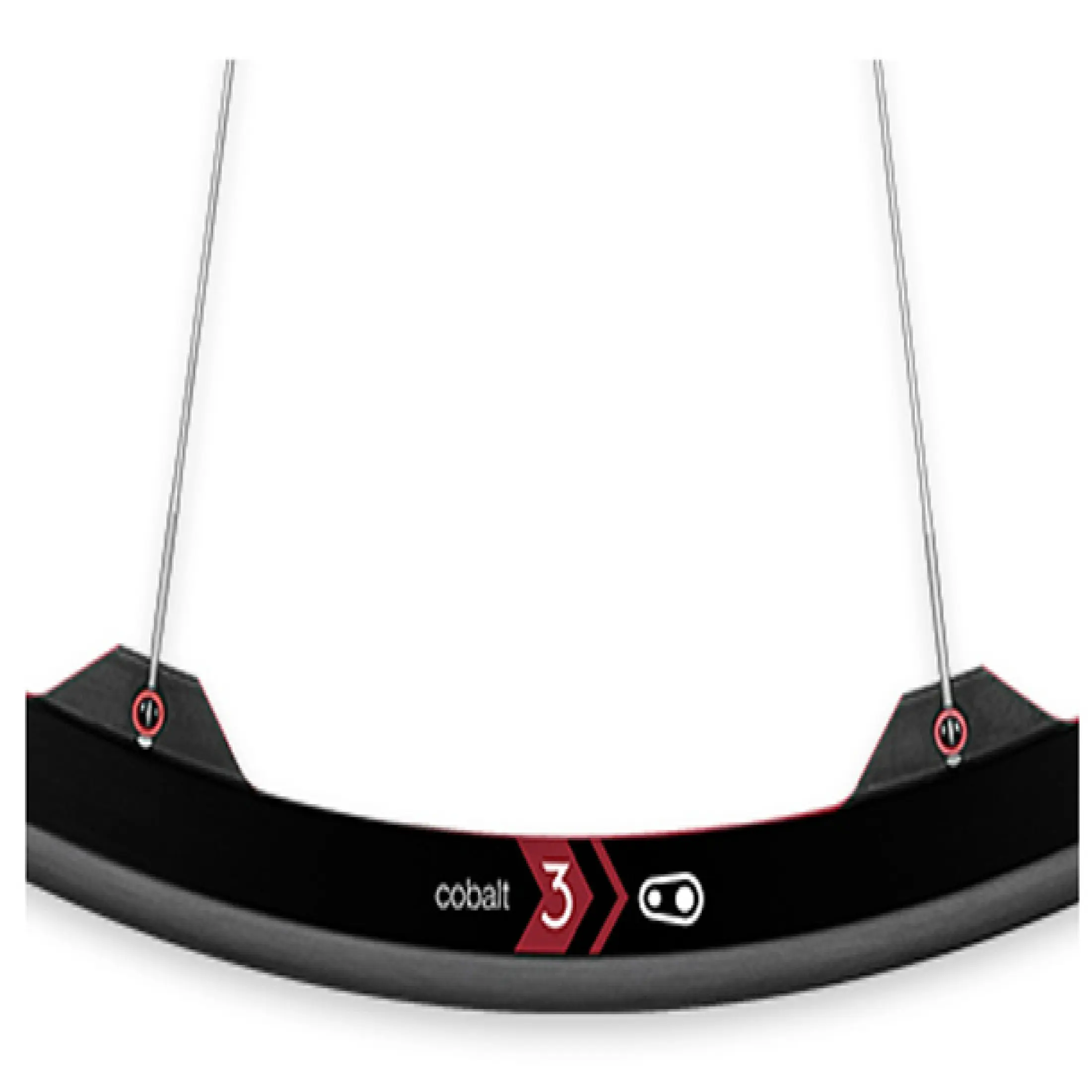 Crankbrothers Cobalt 3 Wheel Black/ Red 27.5